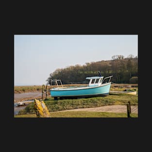 Small Light Blue Boat T-Shirt