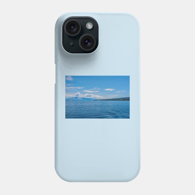 Croatian Mainland Viewed from Brac Island Phone Case by jojobob