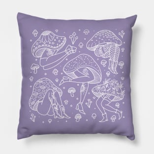 Mushroom Ladies Pillow