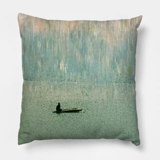 Early Morning on the Lake Pillow