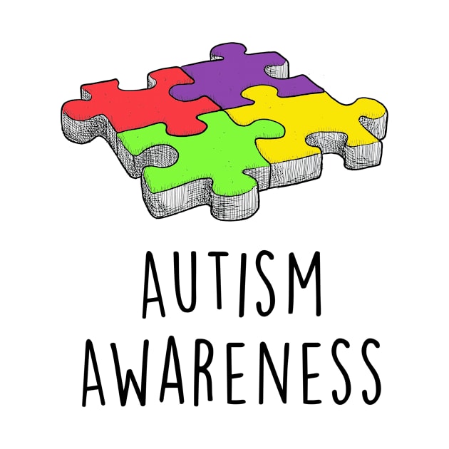 Autism Acceptance Awareness Puzzle by calypso