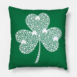 Clover Leaf - St Patricks Day Pillow