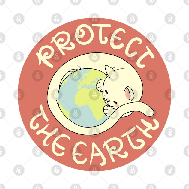 Mom Cat - Protect the Earth by ClaudiaRinaldi