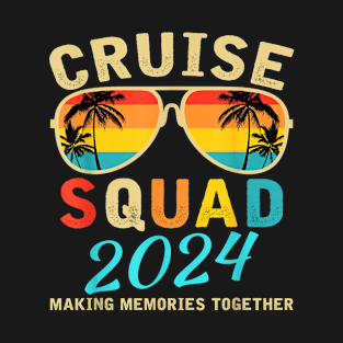 Cruise Squad 2024 Summer Vacation Matching Family Group T-Shirt