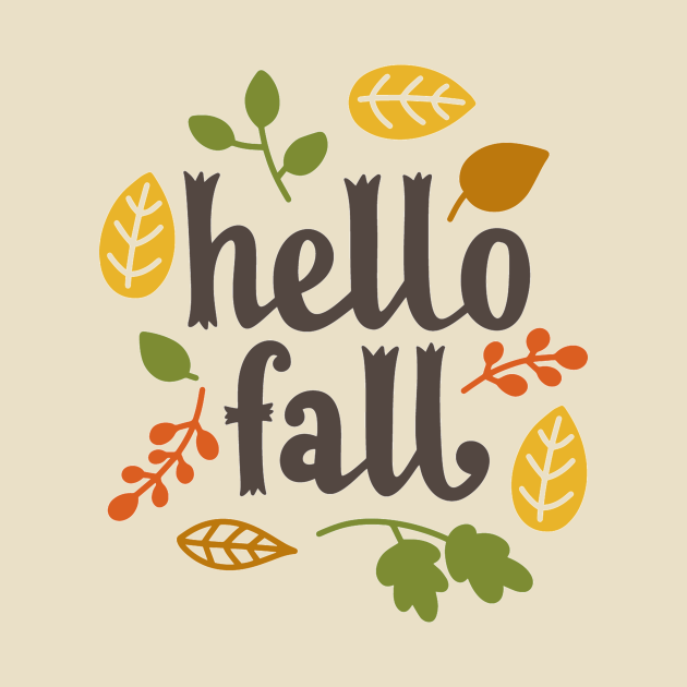 Disover Hello Fall - Hello Fall - T-Shirt