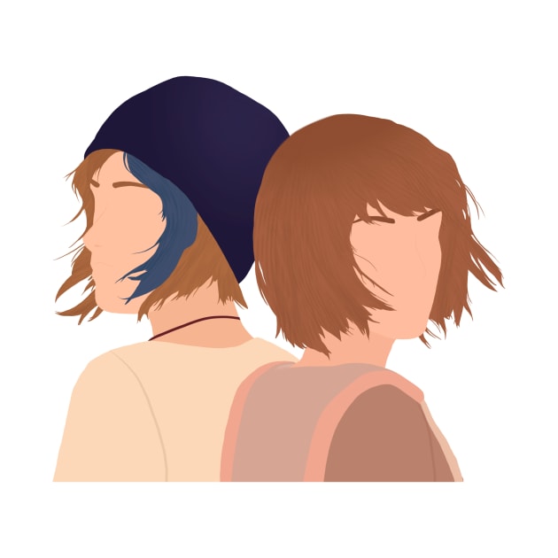 Life is Strange Remastered Collection Max and Chloe Fanart by senaeksi