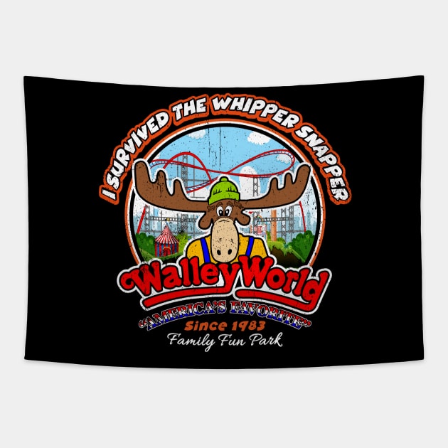 I Survived the Whipper Snapper Walley World Dks Tapestry by Alema Art