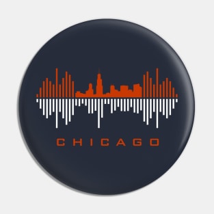 Chicago City Soundwave Pin