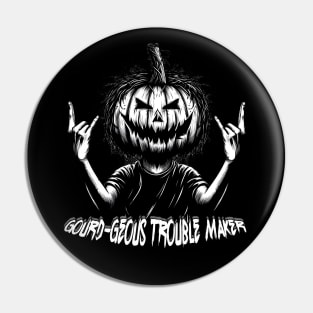 Pumpkin Headed Rascal Guy Pin