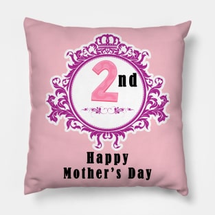 second mothers day Pillow