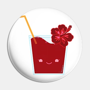 Agua de Jamaica (Hibiscus Iced Tea) Pin