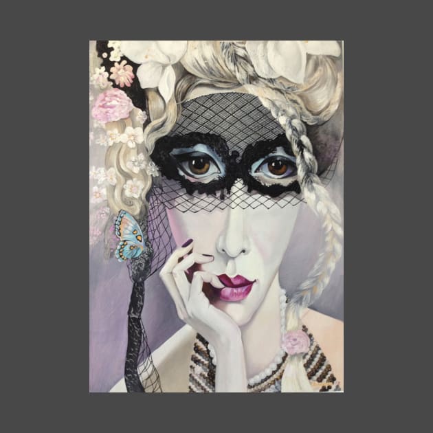 Lady in Mask. by Binovska
