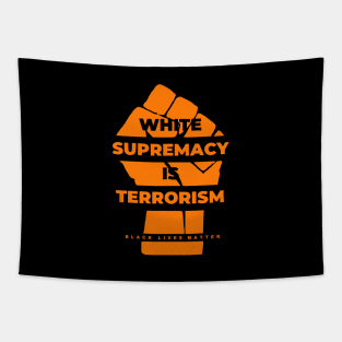 Black Lives Matter (Orange) Tapestry