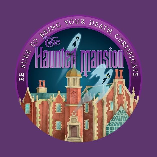 The Haunted Mansion by Rosado