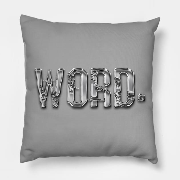 Word. Pillow by Sinmara