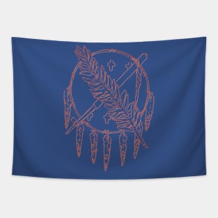 Thunder Oklahoma Crest Tapestry