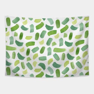 Green Splotches Tapestry