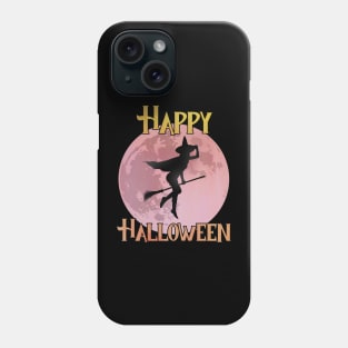 Happy Halloween - The Flying Witch Phone Case