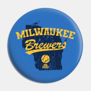 Milwaukee, Wisconsin - The Brew Crew - 2023 Pin