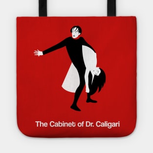 The Cabinet of Dr. Caligari Minimal Movie Fan Art 20s Tote