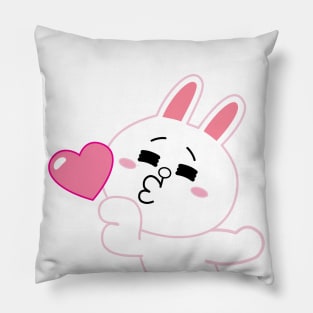 Cony Blows a Kiss Pillow