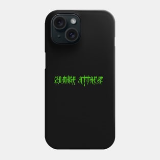 zombie attack Phone Case