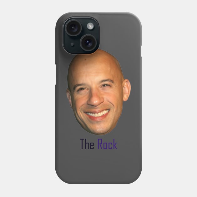 The Rock Phone Case by piratesantavampirecowboy