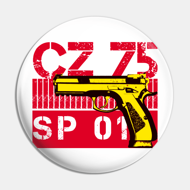 Handgun CZ 75 SP 01 Pin by Aim For The Face