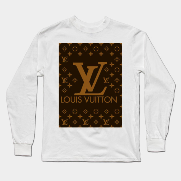 New Louis Vuitton Printed Logo Collar Long Sleeve Tee for Sale in San  Diego, CA - OfferUp