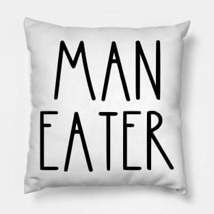 Rae Dunn Inspired Man Eater Pillow