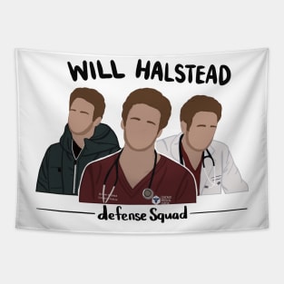 Will Halstead Defense Squad Tapestry