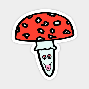 Trippy Amanita Muscaria Magnet