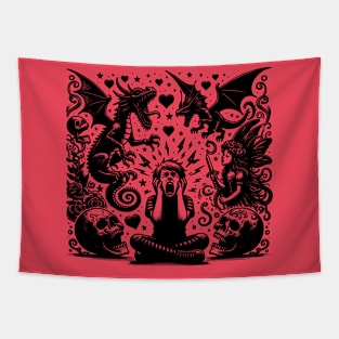 Screaming the Demons Away Tapestry