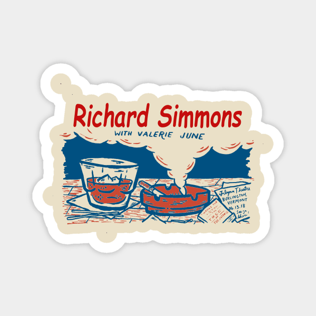 Richard Simmons Vintage Magnet by Animal Paper Art