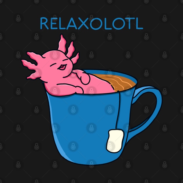 Relax Axolotl by Kimprut