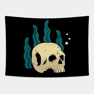 Submerged Skull Tapestry