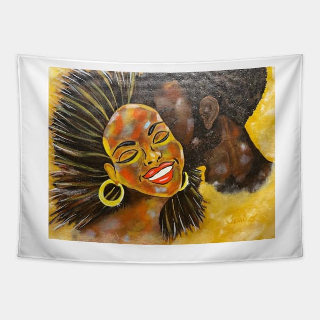 Chocolate Kisses Tapestry by Terrisart