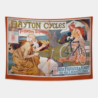 Advertisment for Dayton Bicycles Tapestry