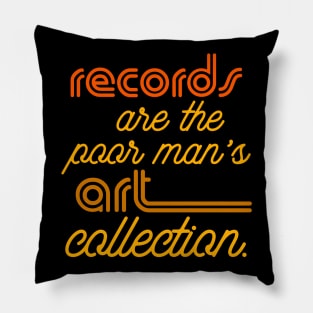 Retro Records are the Poor Man's Art Pillow