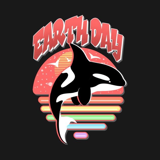 Earth Day Orca by PalmGallery