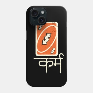 Karma Uno Card Phone Case