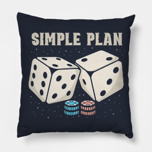 simple plan Dice Pillow