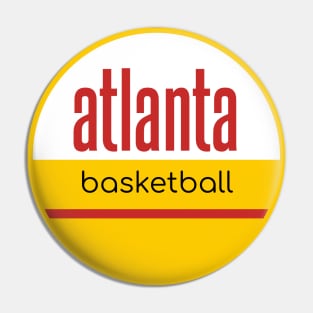 atlanta basketball Pin