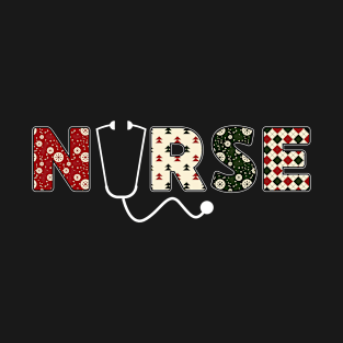 Christmas Nursing Crew Nurse Holiday Gift T-Shirt