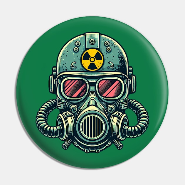 Radioactive Soldier Pin by nerd.collect