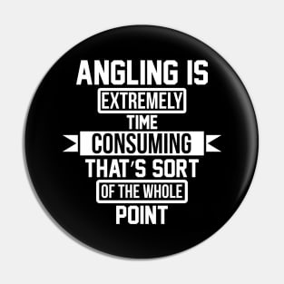 Angling is extremely time consuming that's sort of the whole point Pin