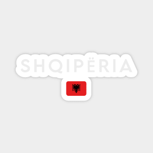 Albania flag, albanian flag Magnet