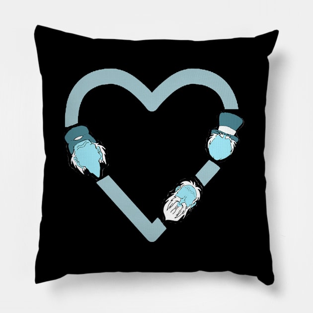 Hearth Haunted Mansion trio Pillow by magicmirror