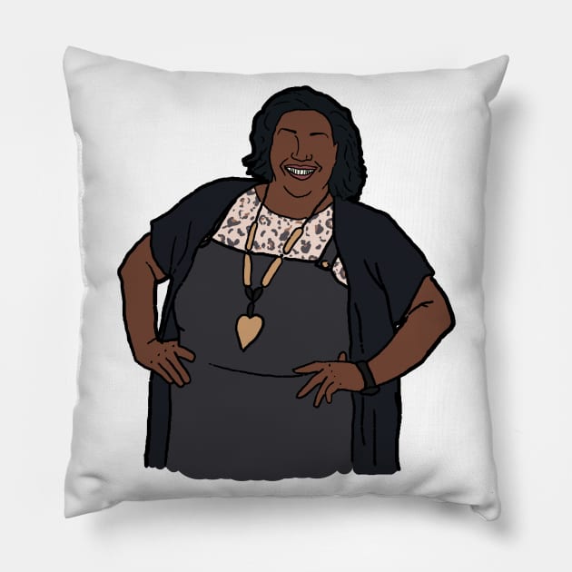 Alison Hammond Pillow by CaptainHuck41