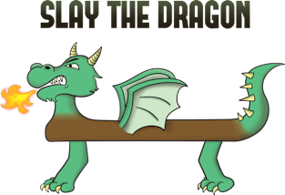 Slay the Dragon Beam Magnet